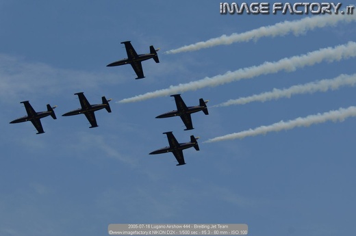 2005-07-16 Lugano Airshow 444 - Breitling Jet Team